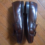 Cole HAAN Men’s Brown Leather Loafers, 3508 Made in Mexico, Size 9.5