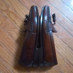 Cole HAAN Men’s Brown Leather Loafers, 3508 Made in Mexico, Size 9.5