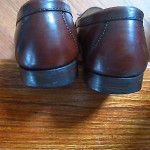 Cole HAAN Men’s Brown Leather Loafers, 3508 Made in Mexico, Size 9.5
