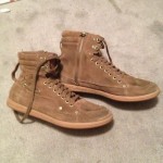 DIESEL Mens Idol Brown Suede High Top Sneakers Shoes 10 Eur 43