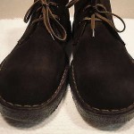 MENS 10 M CLARKS STREET ENGLAND SUEDE LEATHER CHUKKA ANKLE LACE BOOTS