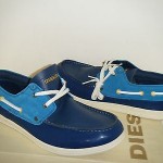 Diesel Men’s Tropical Estate Blue Methyl B Boat shoes US 13 New