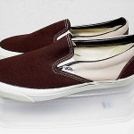 VINTAGE VANS MADE IN USA TWO TONE SLIP ON SHOES SIZE 12.5 EXCELLENT!!!!!!!!!!!