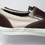 VINTAGE VANS MADE IN USA TWO TONE SLIP ON SHOES SIZE 12.5 EXCELLENT!!!!!!!!!!!