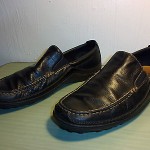 Mens Cole Haan Leather Slip-On size 10  Clean Shoes!