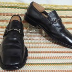 AWESOME HUGO BOSS MEN SHOES SZ 7.5/8.5 LEATHER LOAFERS SLIP ONS CARL BIT METONO