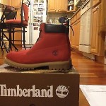Limited Edition VILLA x Timberland Boot Ruby Red Size 10 Ruvilla JTM