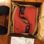 Limited Edition VILLA x Timberland Boot Ruby Red Size 10 Ruvilla JTM