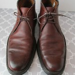 Cole Haan Mens Size 9.5 Brown Waterproof Leather Lace-Up Chukka Boot