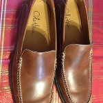 Cole Haan Nike Air Shoes Brown Leather Loafers Slip On Mens Size 12 New