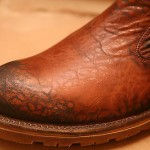 Men’s Hugo Boss Brown Leather Boots Shoes Size UK 8 – 42