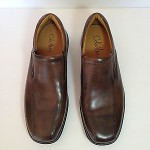 New Without Box Size 9M Men’s Brown Leather Cole Haan Nike Air Dress Loafers