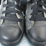 Diesel, Faded Black Canvas Fashion Sneakers. Mens Sz. 9