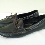 Cole Haan Gunnison Loafers Driving Mocs Shoes Black Size 10.5