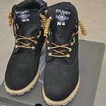 Timberland x Stussy Black Size 13 Winter 2013 Ronnie Fieg Timberland 40 below