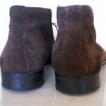 100% Authentic HUGO BOSS SZ.7 High Ankle Suede Brown. 50189869.