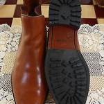 COLE HAAN Brown Leather Ankle Boots Shoes Size 10 M