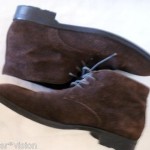 100% Authentic HUGO BOSS SZ.7 High Ankle Suede Brown. 50189869.