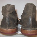 COLE HAAN Paul Chukka Boots Dark Brown Suede Leather Size 8.5M