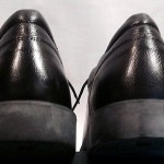 CLARKS LOGAN Size 10 M Black Leather Oxfords Shoes, NEW IN BOX!