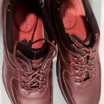 CLARKS PHOENIX Size 9 1/2 M Brown Leather Oxfords Shoes, NEW IN BOX!