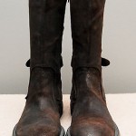 EUC BOSS ORANGE by Hugo Boss Oiled Rough Leather Engineer Boots Brown 41  8 M