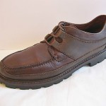 COLE HAAN Men’s Leather Lace Up Oxford Casual Moccasin Brown Shoes 10.5N