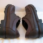 COLE HAAN Men’s Leather Lace Up Oxford Casual Moccasin Brown Shoes 10.5N
