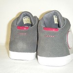 Diesel Men’s Tell Lace up,Flint Gray/Biking Red, New