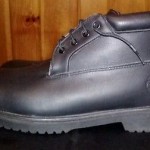 TIMBERLAND MENS BLACK WATERPROOF BOOTS