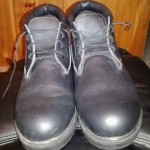 TIMBERLAND MENS BLACK WATERPROOF BOOTS