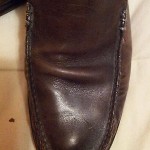 Mens Cole Haan Distressed Loafers Size 10 VGC
