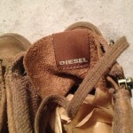 DIESEL Mens Idol Brown Suede High Top Sneakers Shoes 10 Eur 43