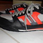 NEW Diesel Men’s Gunner Lace-Up Fashion Sneaker Shoes Leather Black/Paloma/spicy