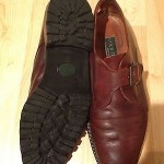 Men’s Cole Haan Monk Buckle Brown Loafer Shoes-Sz 10.5M *Made in Italy*