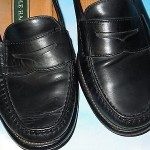 COLE HAAN MEMORY FLEX COMFORT LOAFERS , BLACK LEATHER ,SLIP ON SHOES 12 M