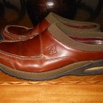 Cole Haan Country Mens Tan Leather Mules Slides Loafers Size 10 M