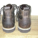 ~Cole Haan MEN’S BOOTS Dark Brown Leather Casual Boots SIZE 8 NIKE Soles~