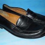 COLE HAAN MEMORY FLEX COMFORT LOAFERS , BLACK LEATHER ,SLIP ON SHOES 12 M