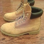 Timberland 18094 Mens wheat nubuck waterproof boots 6″
