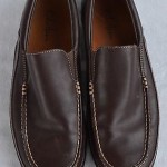 COLE HAAN Brown Leather Mens Loafer Shoes Size 11 M