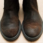 EUC BOSS ORANGE by Hugo Boss Oiled Rough Leather Engineer Boots Brown 41  8 M