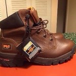 NEW 87529 Timberland PRO Men’s Helix Work Boots Soft Toe Brown Size 9.5 M