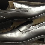 Cole Haan Martino Dress Penny Loafer 10 M Black Leather Shoe Retail $218 REDUCED