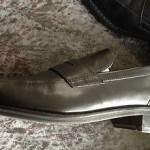 Cole Haan Martino Dress Penny Loafer 10 M Black Leather Shoe Retail $218 REDUCED