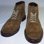 Cole Haan Air Jayhawker Long Wingtip Chukka Boot, Suede Upper, Brown,12M, New