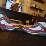 Timberland Size 9.5 Men’s Burgundy Leather Waterproof Field Boots