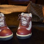 Timberland Size 9.5 Men’s Burgundy Leather Waterproof Field Boots