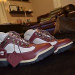 Timberland Size 9.5 Men’s Burgundy Leather Waterproof Field Boots