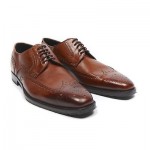 HUGO BOSS Size 46 /UK 11 /US 12 Mens Brown Leather Brogues NEW CN 3